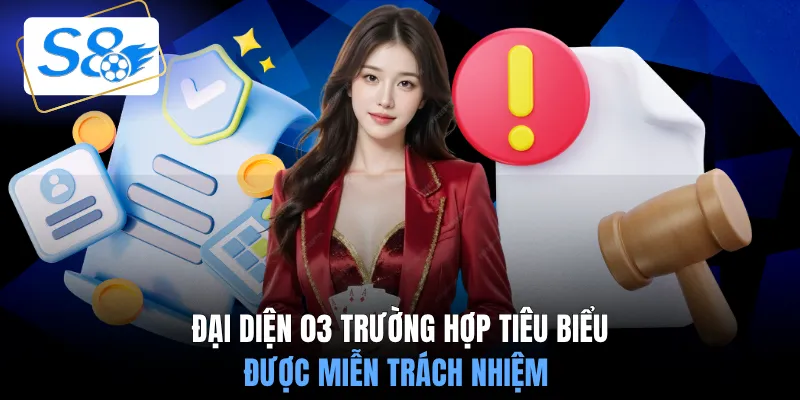 Đại diện 03 trường hợp tiêu biểu được miễn trách nhiệm